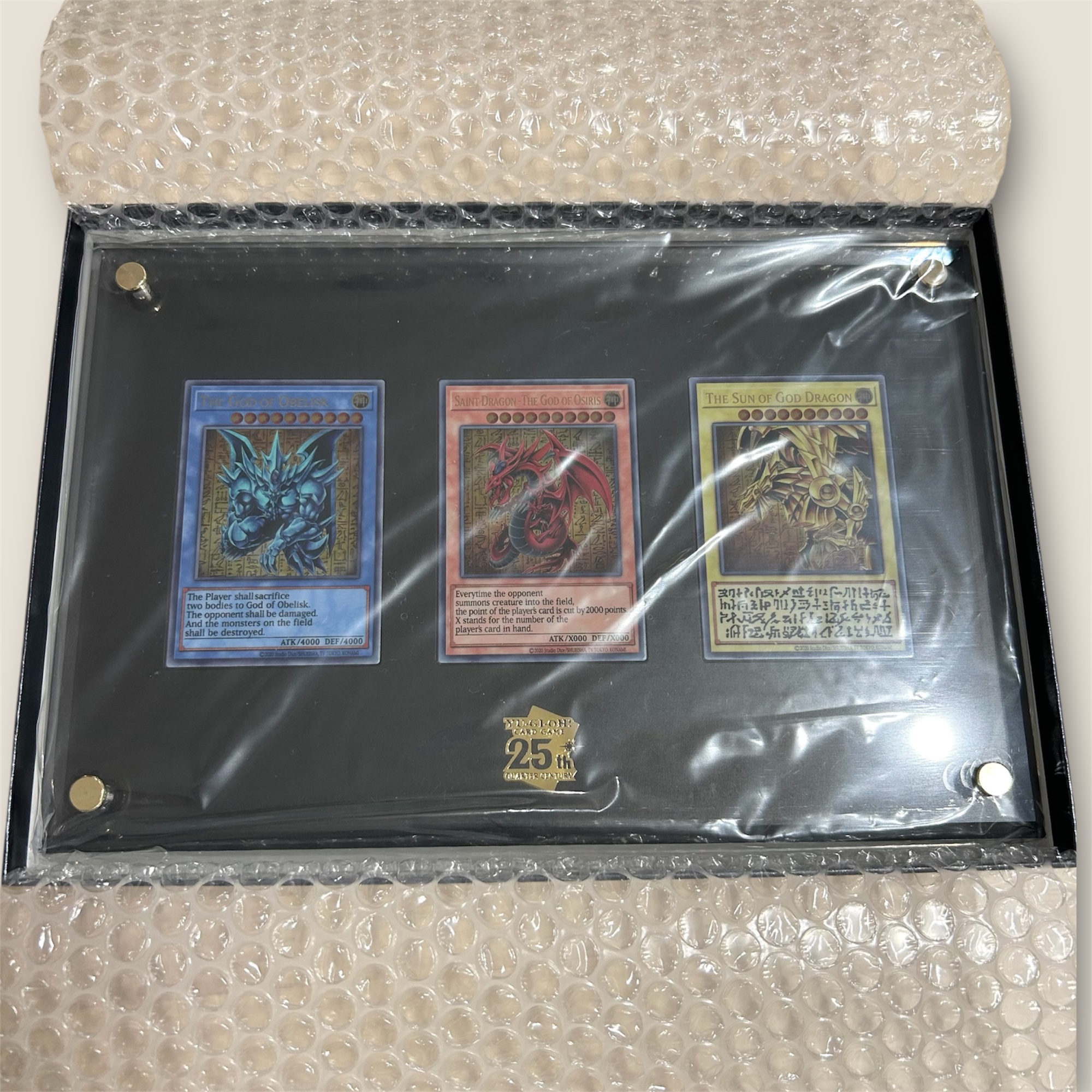 25周年記念ステンレス製『三幻神』 Amazon.co.jp: 三幻神 スペシャルカードセット ステンレス製