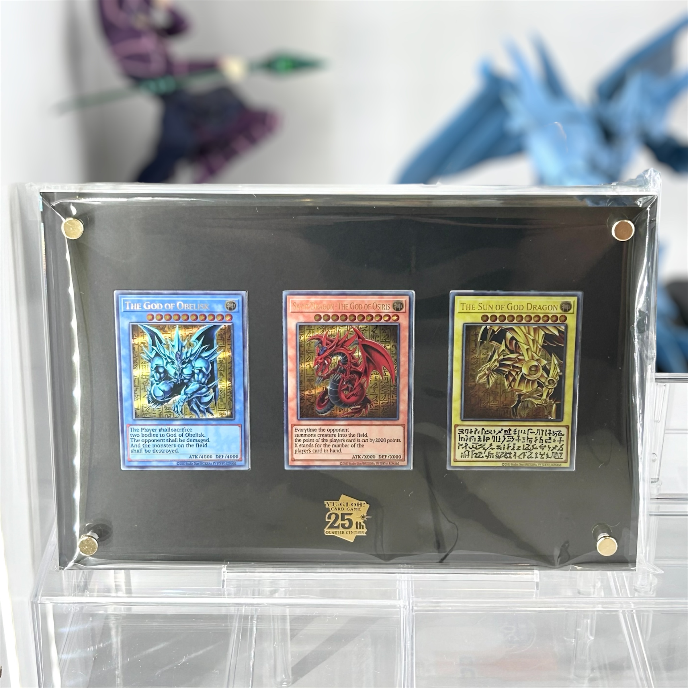 三幻神　ステンレス　開封品 Yu-Gi-Oh!] Finally, the original art is here! Unboxing and