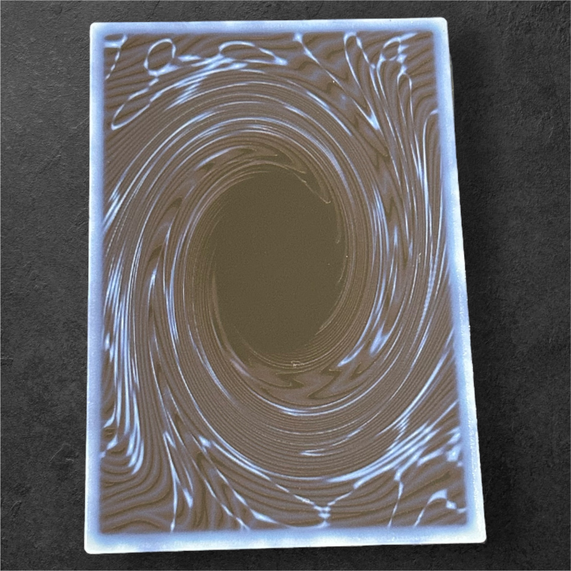 遊戯王OCGデュエルモンスターズ「三幻神」スペシャルカード(ステンレス製)オベリスクの巨神兵(裏)